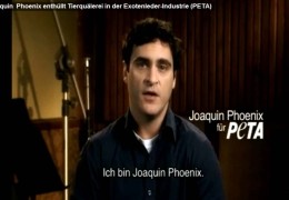 Joaquin Phoenix enthllt Wahrheit ber Exotenleder