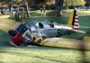 Das Wrack von Harrison Ford's Flugzeug