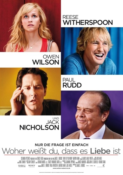 Woher wei�t du, dass es Liebe ist - Hauptplakat