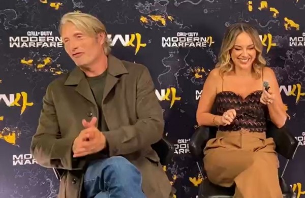 Mads Mikkelsen und Maria Elisa Camargo