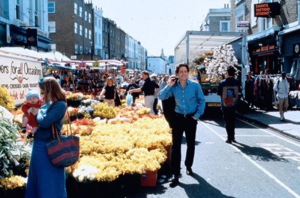 Notting Hill - Hugh Grant auf dem Markt