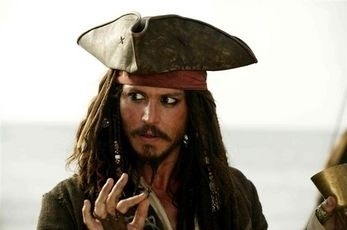 Johnny Depp als Captain Jack Sparrow