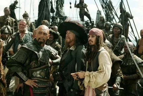 Pirates of the Caribbean At World's End mit Chow...Depp