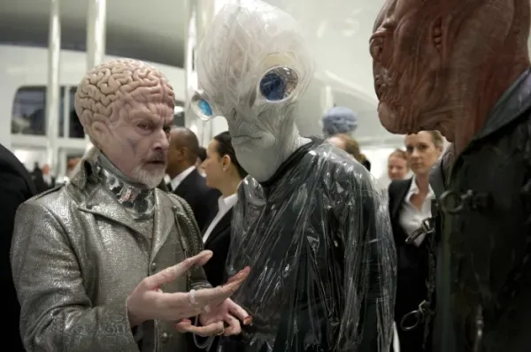 Men In Black 3 mit Rick Baker
