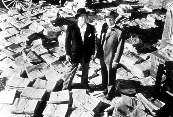 Citizen Kane mit Orson Welles und Joseph Cotten