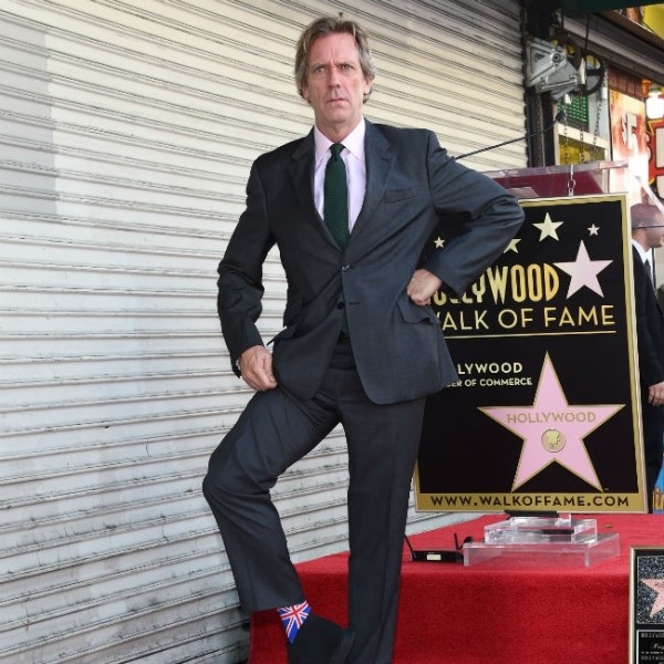 Hugh Laurie auf dem Hollywood Boulevard