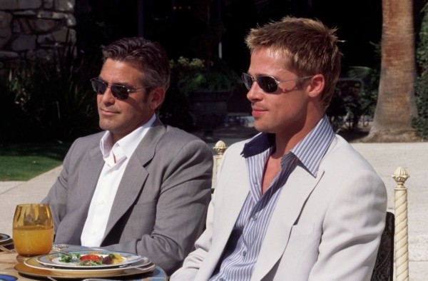 Ocean's Eleven mit George Clooney und Brad Pitt