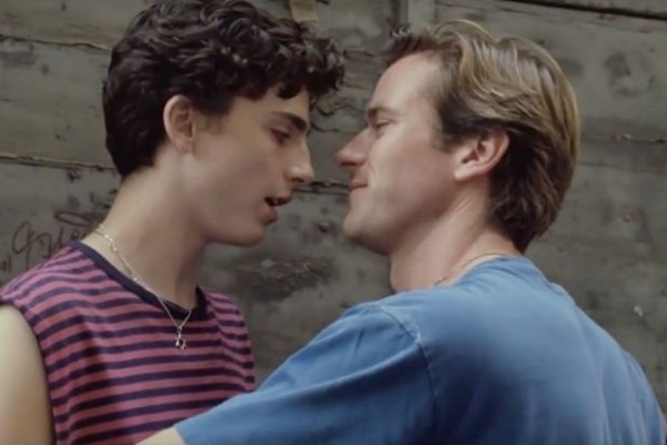 Call Me by Your Name mit Timothe Chalamet und Armie Hammer
