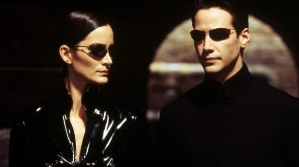 Matrix - Carrie-Ann Moss und Keanu Reeves