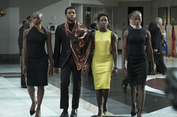 Black Panther - Florence Kasumba, Chadwick Boseman,...urira