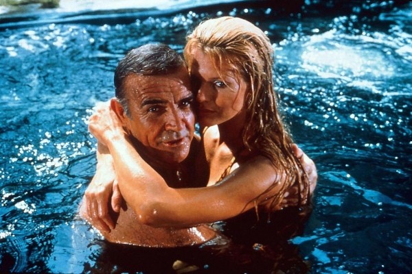 Sag niemals nie - Sean Connery und Kim Basinger