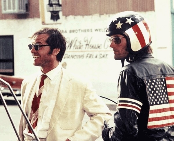 Easy Rider - Jack Nicholson und Peter Fonda