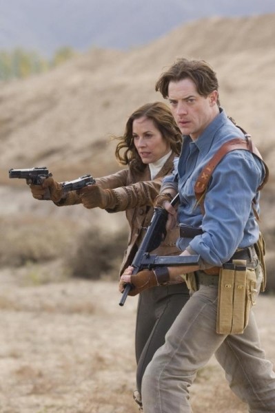 Maria Bello und Brendan Fraser in 'Die Mumie 3...isers'