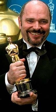Anthony Minghella mit seinem Oscar fr 'Der englische...1997)
