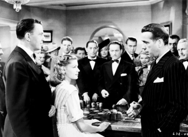 Lauren Bacall und Humphrey Bogart in 'Tote schlafen fest'