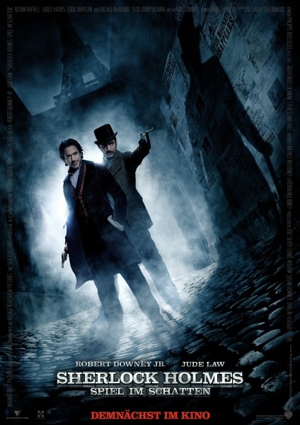 Sherlock Holmes: Spiel im Schatten - Hauptplakat