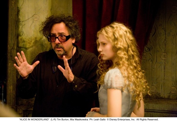 Alice im Wunderland - Regisseur Tim Burton im...owska