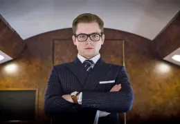 Taron Egerton in Kingsman: The Secret Service