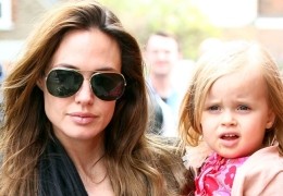 Angelina Jolie mit ihrer Tochter Vivienne