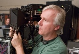 Regisseur James Cameron, am Set seines Films 'Avatar...dora'