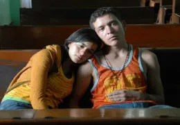 Edgar Flores und Paulina Gaitan in 'Sin Nombre'