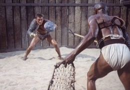 Spartacus - Kirk Douglas und Woody Strode