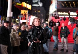 Charlotte Rampling on Times Square