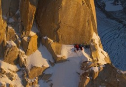 Cerro Torre - Nicht den Hauch einer Chance - Luftbild...am CT