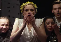 Ein Geschenk der Götter - Backstage V.l.n.r.:...uter)