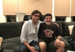 Diego Maradona - Diego Maradona und Asif Kapadia