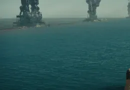 Captive State - Gabriel (Ashton Sanders) sieht das...sion.