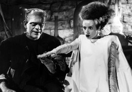 Frankensteins Braut - Boris Karloff und Elsa Lanchester