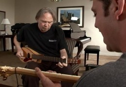 Neil Young probt mit Irakveteran Josh Hisle