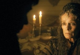 GERALDINE CHAPLIN as the gypsy woman Maleva in the...man'.