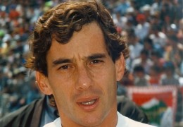 Senna - Ayrton Senna at the GP do Paciﬁco in...1994
