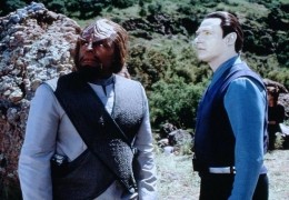 Star Trek - Der Aufstand - Michael Dorn und Brent Spiner