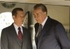 Kevin Bacon und Frank Langella in 'Frost/Nixon'